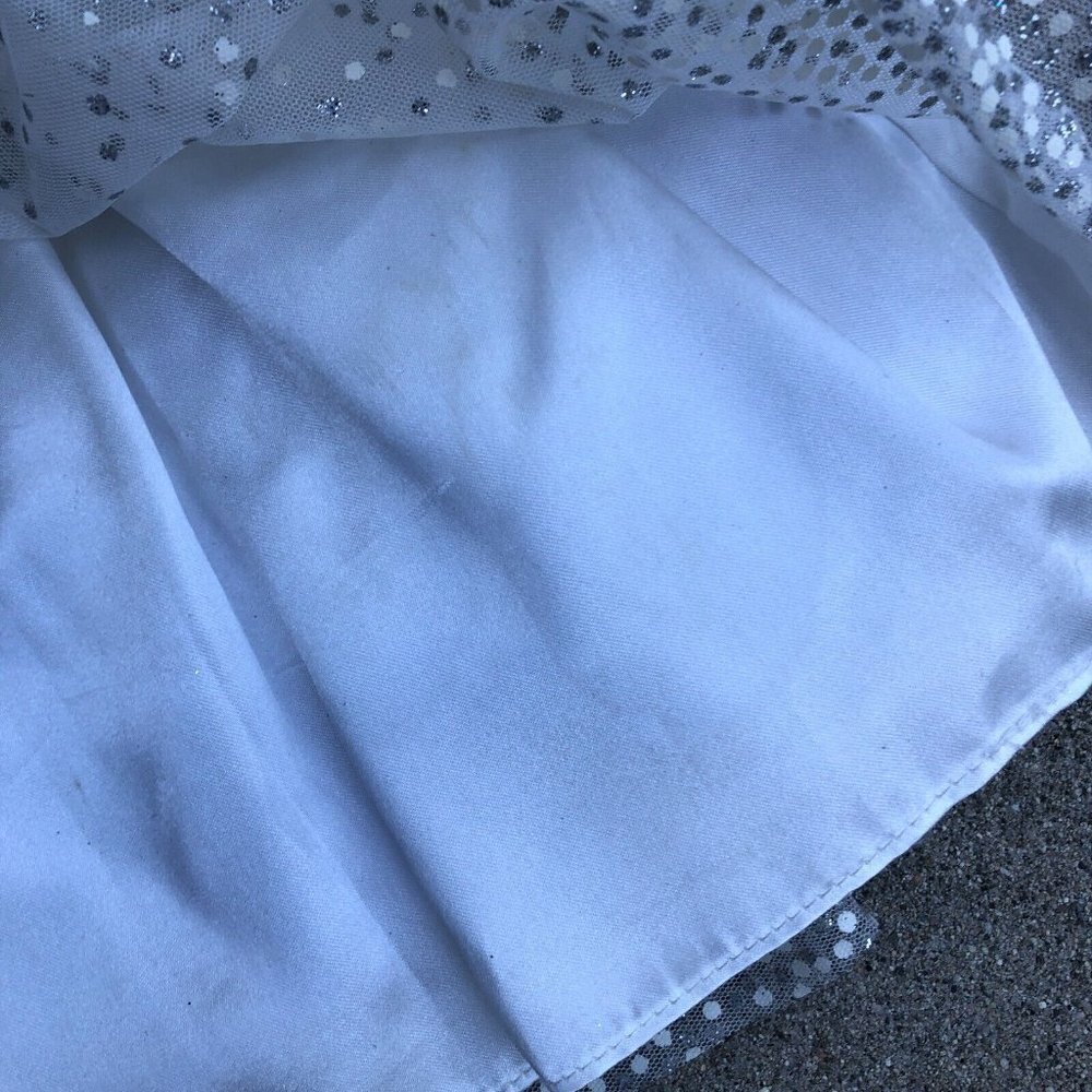 MUNECA A Line Dress 12 Months Little Girls Layered White Sleeveless Spar…​​ - Picture 8 of 8